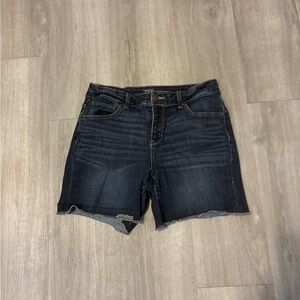 Time and Tru Dark Wash Jean Shorts